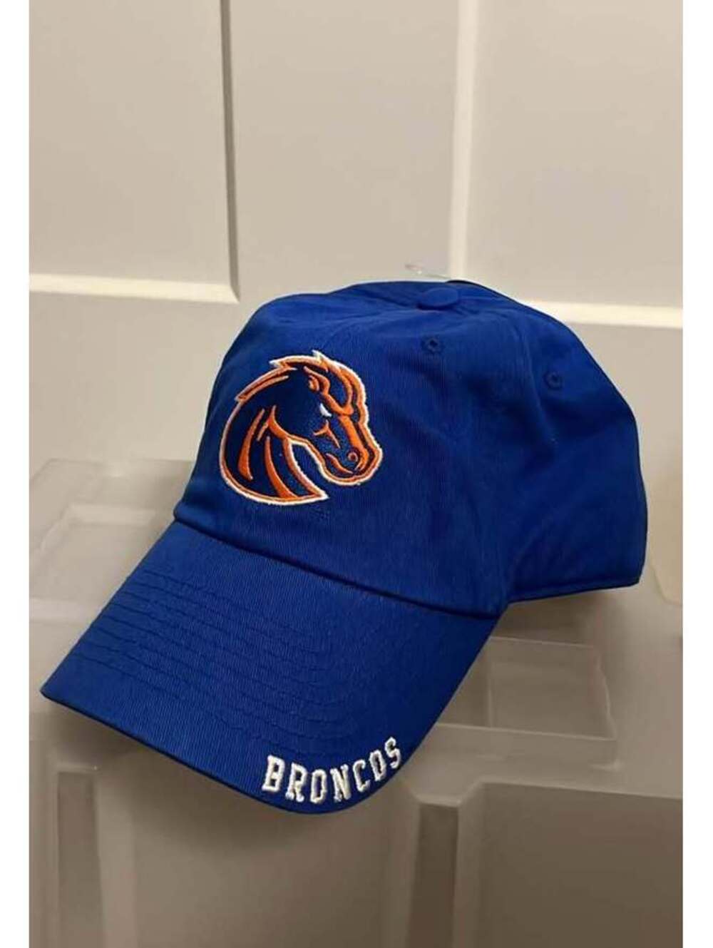 Boise State Broncos royal blue adjustable baseball cap